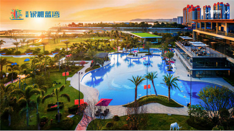 long8银滩蓝湾实景图